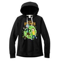 Funny Rick Halloween Women's Fleece Hoodie