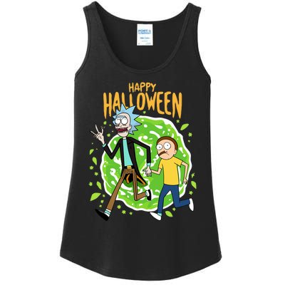 Funny Rick Halloween Ladies Essential Tank