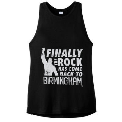 Finally Rock Has Come Back To Birmingham Ladies PosiCharge Tri-Blend Wicking Tank