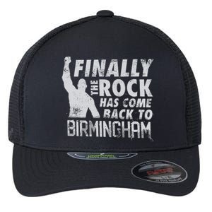 Finally Rock Has Come Back To Birmingham Flexfit Unipanel Trucker Cap