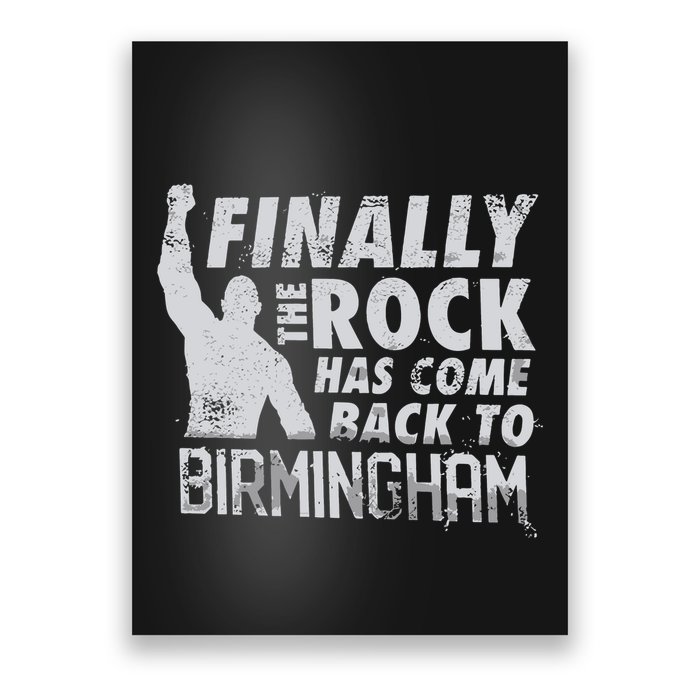 Finally Rock Has Come Back To Birmingham Poster