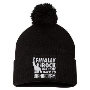 Finally Rock Has Come Back To Birmingham Pom Pom 12in Knit Beanie