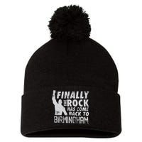 Finally Rock Has Come Back To Birmingham Pom Pom 12in Knit Beanie