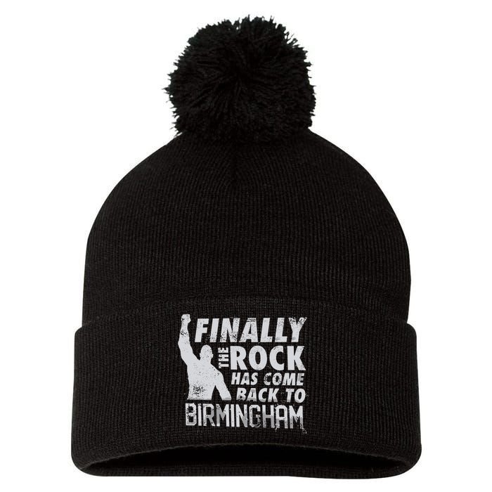 Finally Rock Has Come Back To Birmingham Pom Pom 12in Knit Beanie