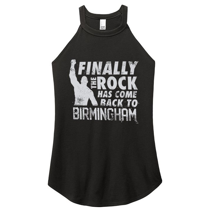 Finally Rock Has Come Back To Birmingham Women's Perfect Tri Rocker Tank