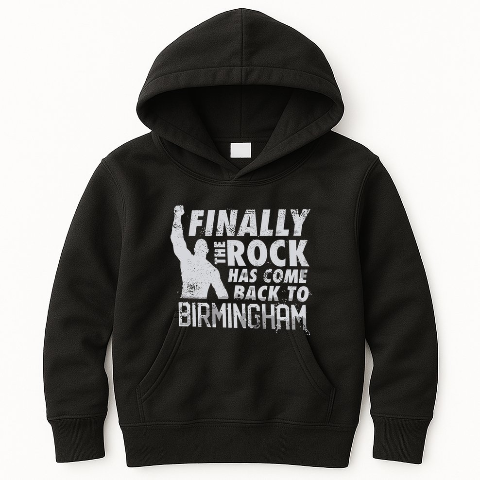 Finally Rock Has Come Back To Birmingham Kids Hoodie