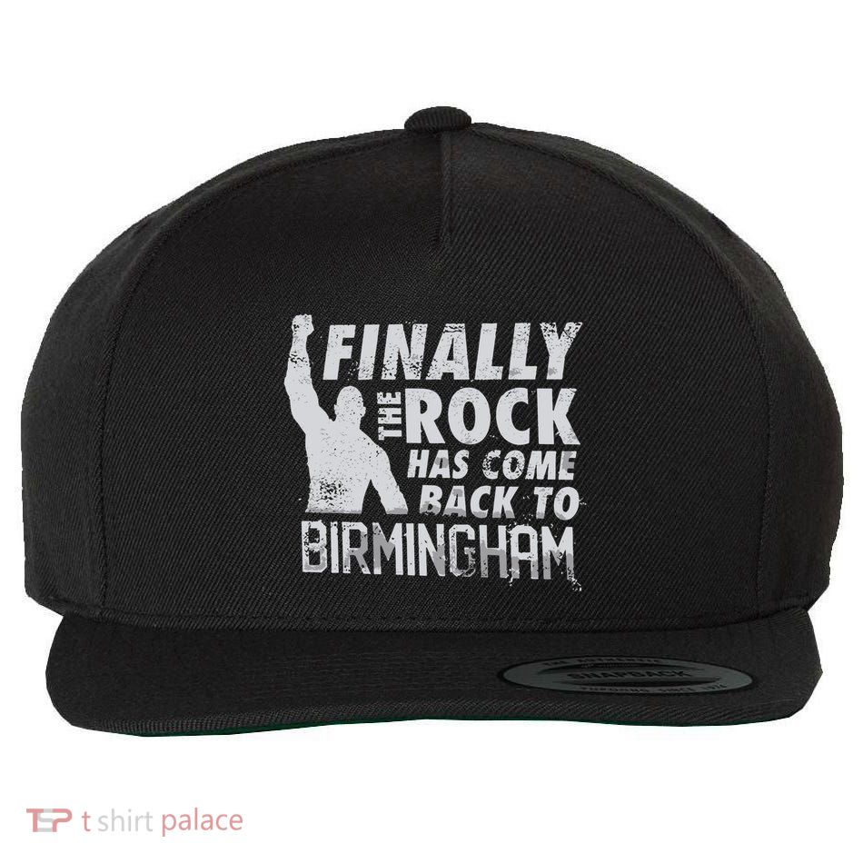 Finally Rock Has Come Back To Birmingham Wool Snapback Cap