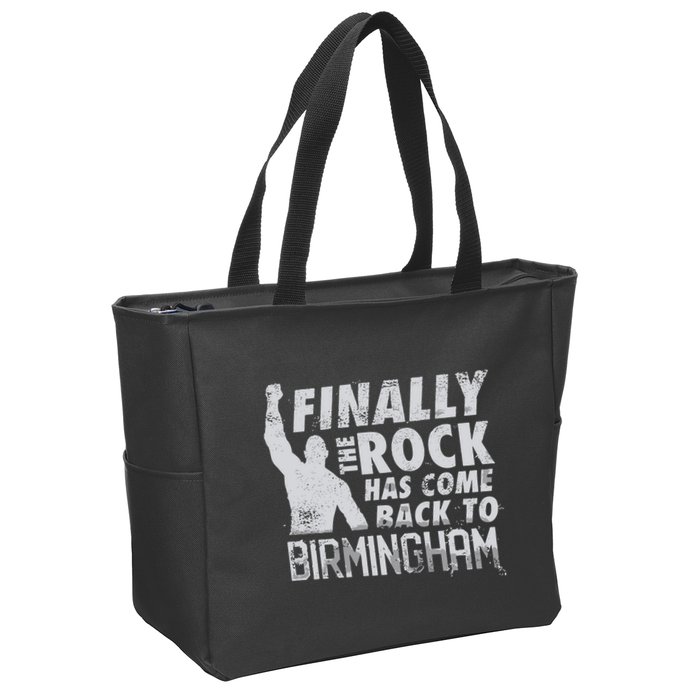 Finally Rock Has Come Back To Birmingham Zip Tote Bag