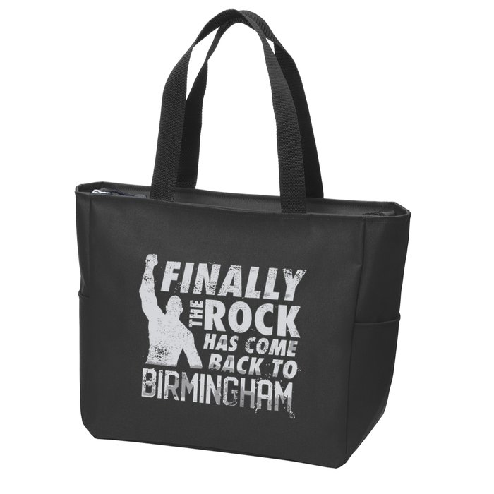 Finally Rock Has Come Back To Birmingham Zip Tote Bag
