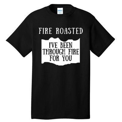 Fire Roasted Hot Sauce Packet Group Costume Tall T-Shirt