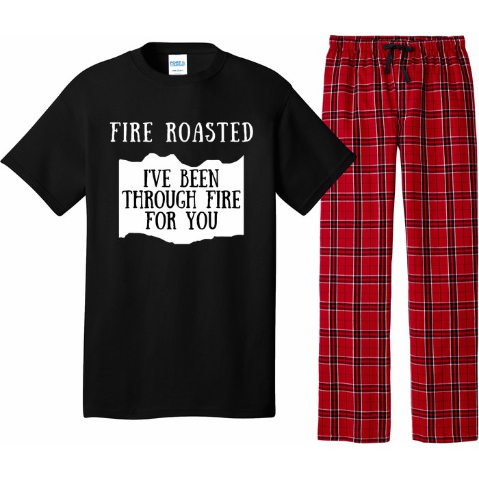 Fire Roasted Hot Sauce Packet Group Costume Pajama Set