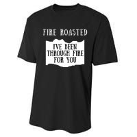 Fire Roasted Hot Sauce Packet Group Costume Performance Sprint T-Shirt