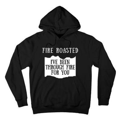 Fire Roasted Hot Sauce Packet Group Costume Tall Hoodie