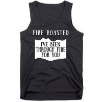 Fire Roasted Hot Sauce Packet Group Costume Tank Top