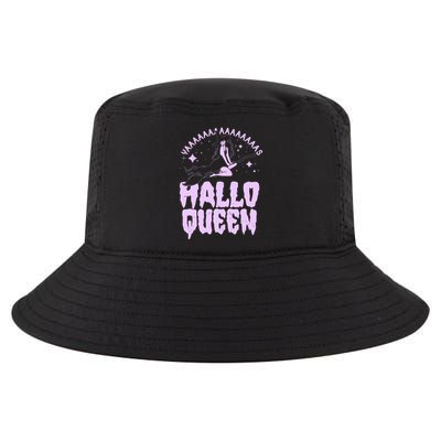 Funny Retro Halloween Yaaas Hallo Queen Witch Cool Comfort Performance Bucket Hat