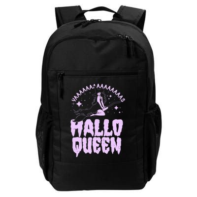Funny Retro Halloween Yaaas Hallo Queen Witch Backpack