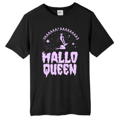 Funny Retro Halloween Yaaas Hallo Queen Witch Tall Fusion ChromaSoft Performance T-Shirt