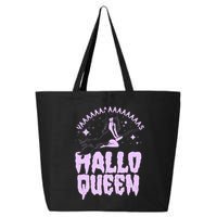 Funny Retro Halloween Yaaas Hallo Queen Witch 25L Jumbo Tote