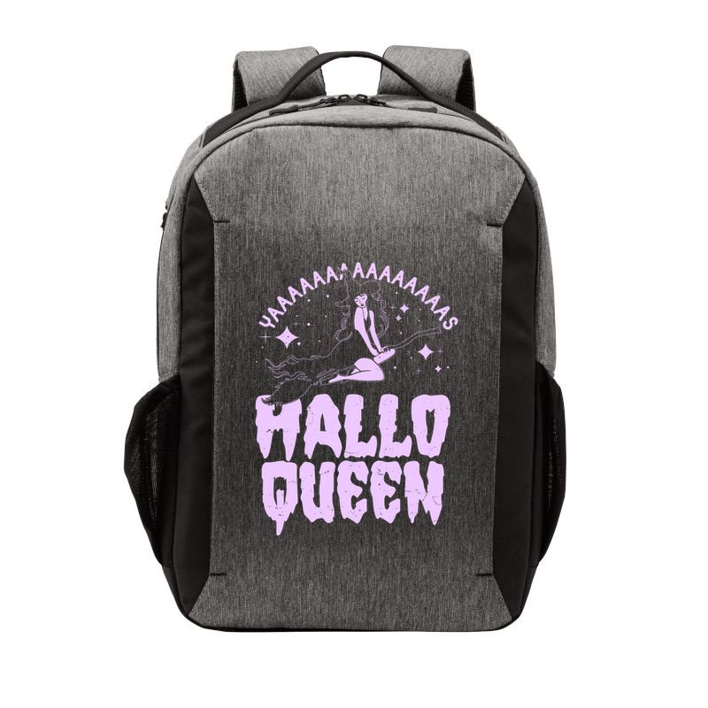 Funny Retro Halloween Yaaas Hallo Queen Witch Vector Backpack