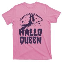 Funny Retro Halloween Yaaas Hallo Queen Witch T-Shirt