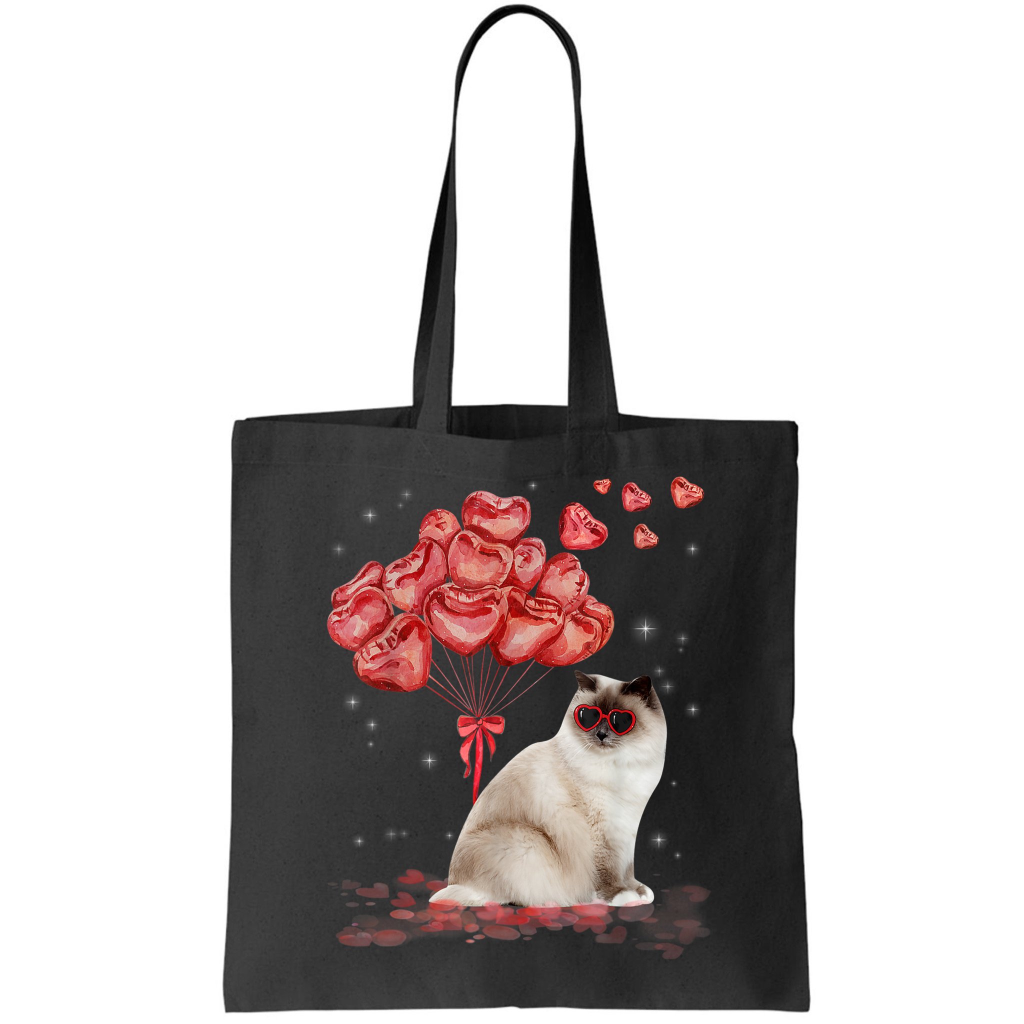 Funny Ragdoll Heart Valentines Day Cat Dad Mom Gift Bag
