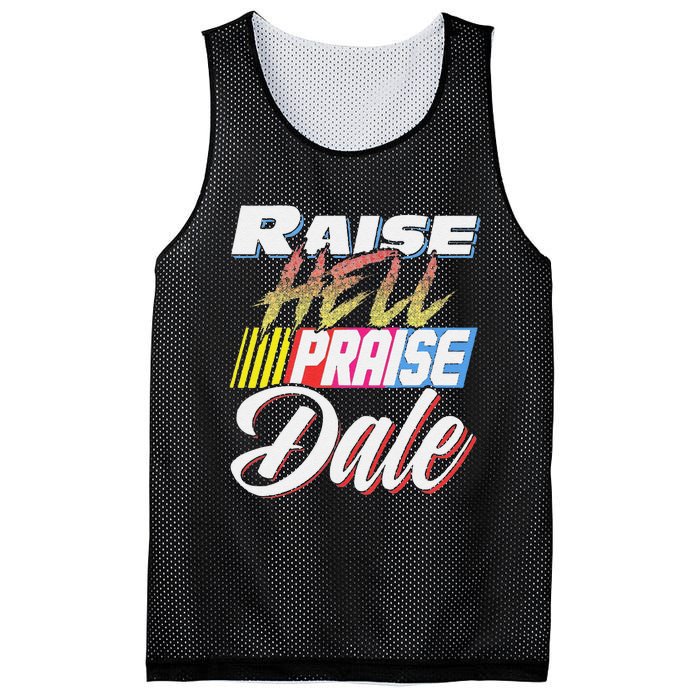 Funny Raise Hell Praise Dale Retro Vintage Gift Mesh Reversible Basketball Jersey Tank