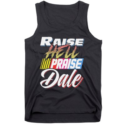 Funny Raise Hell Praise Dale Retro Vintage Gift Tank Top