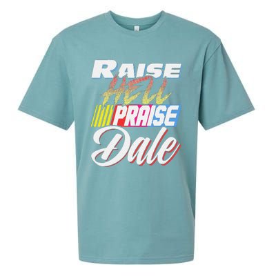 Funny Raise Hell Praise Dale Retro Vintage Gift Sueded Cloud Jersey T-Shirt