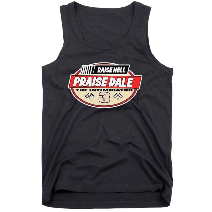 Funny Raise Hell Praise Dale Vintage Gift Tank Top