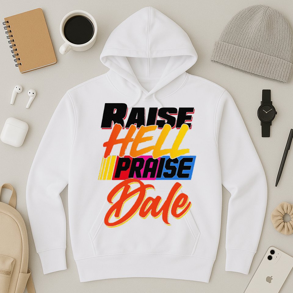 Funny Raise Hell Praise Dale Gift Hoodie