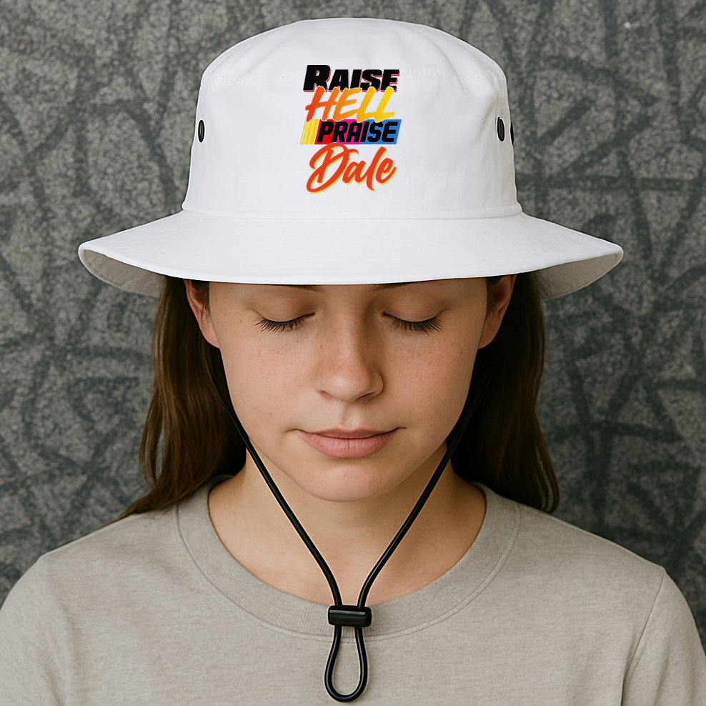 Funny Raise Hell Praise Dale Gift Bucket Hat