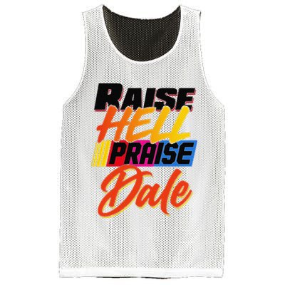 Funny Raise Hell Praise Dale Gift Mesh Reversible Basketball Jersey Tank