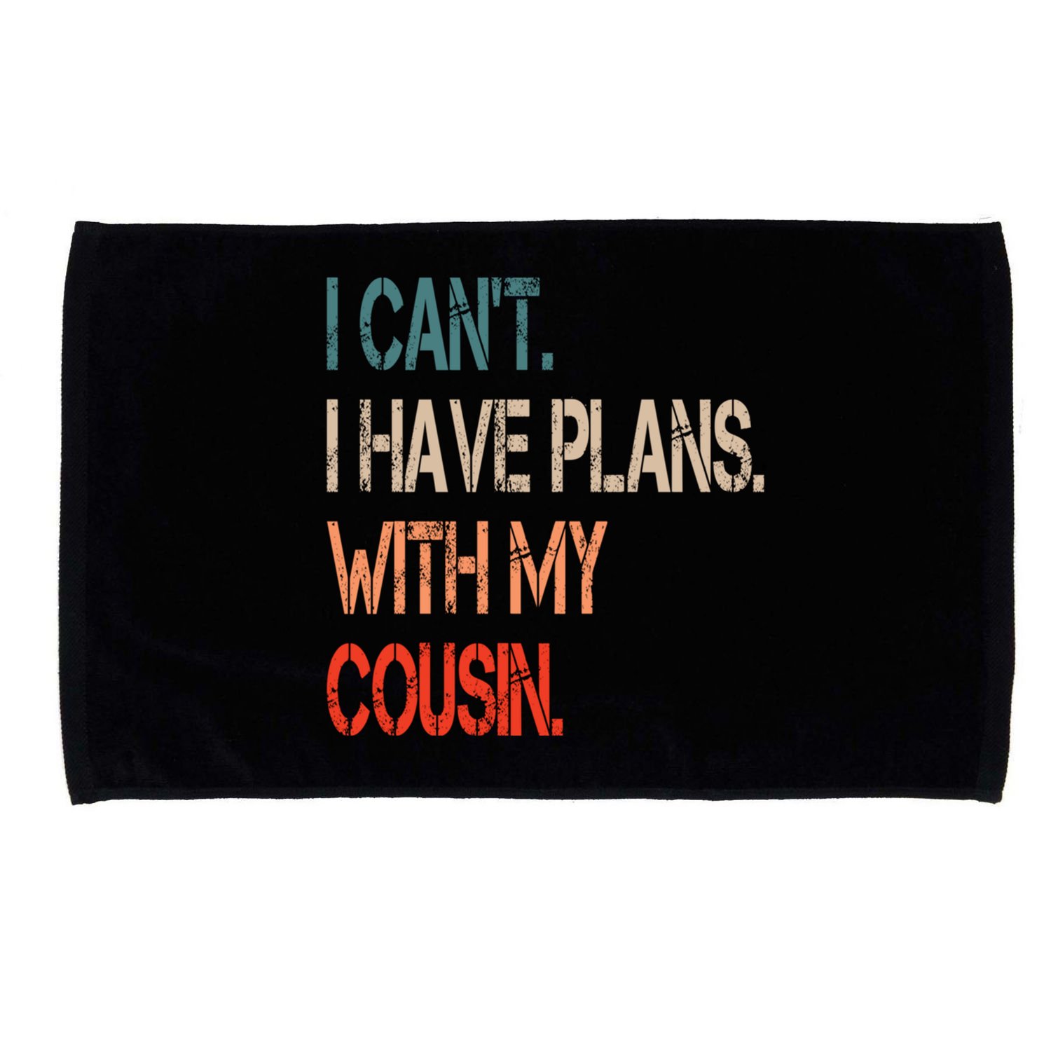 Funny Redneck Hillbilly Alabama Cousin Gift Microfiber Hand Towel