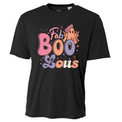 Fabulous Retro Halloween Theme Cooling Performance Crew T-Shirt