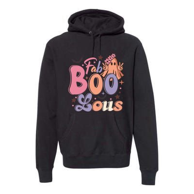 Fabulous Retro Halloween Theme Premium Hoodie