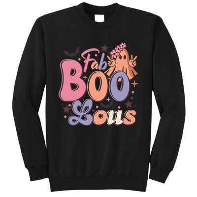 Fabulous Retro Halloween Theme Tall Sweatshirt