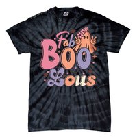 Fabulous Retro Halloween Theme Tie-Dye T-Shirt