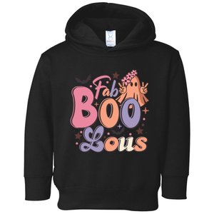 Fabulous Retro Halloween Theme Toddler Hoodie