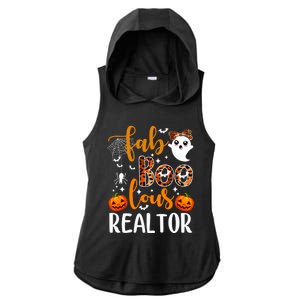 Faboolous Realtor Halloween Realtor Real Estate Agent Life Cute Gift Ladies PosiCharge Tri-Blend Wicking Draft Hoodie Tank