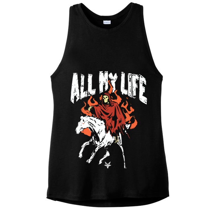 Fallinginreverse Reaper Horse Ladies PosiCharge Tri-Blend Wicking Tank