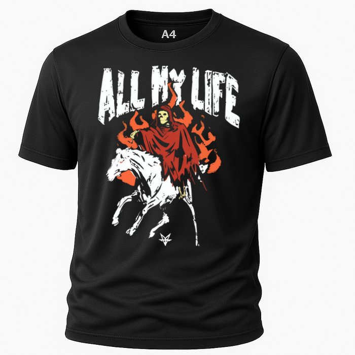 Fallinginreverse Reaper Horse Cooling Performance Crew T-Shirt