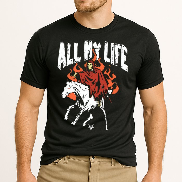 Fallinginreverse Reaper Horse Cooling Performance Crew T-Shirt