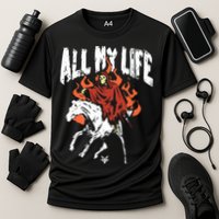 Fallinginreverse Reaper Horse Cooling Performance Crew T-Shirt