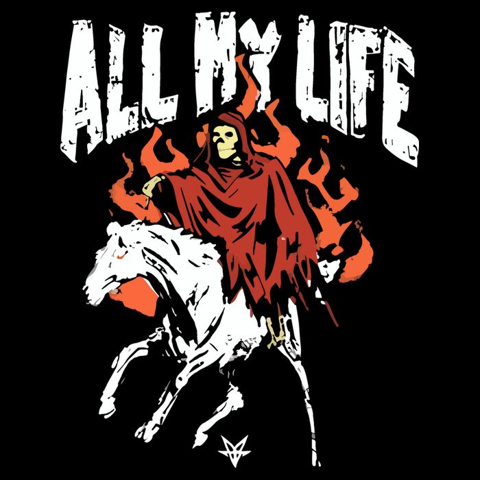 Fallinginreverse Reaper Horse Cooling Performance Crew T-Shirt