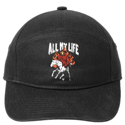 Fallinginreverse Reaper Horse 7-Panel Snapback Hat