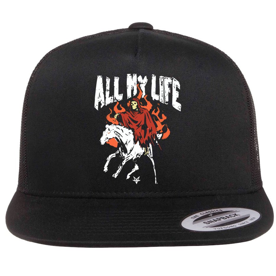 Fallinginreverse Reaper Horse Flat Bill Trucker Hat