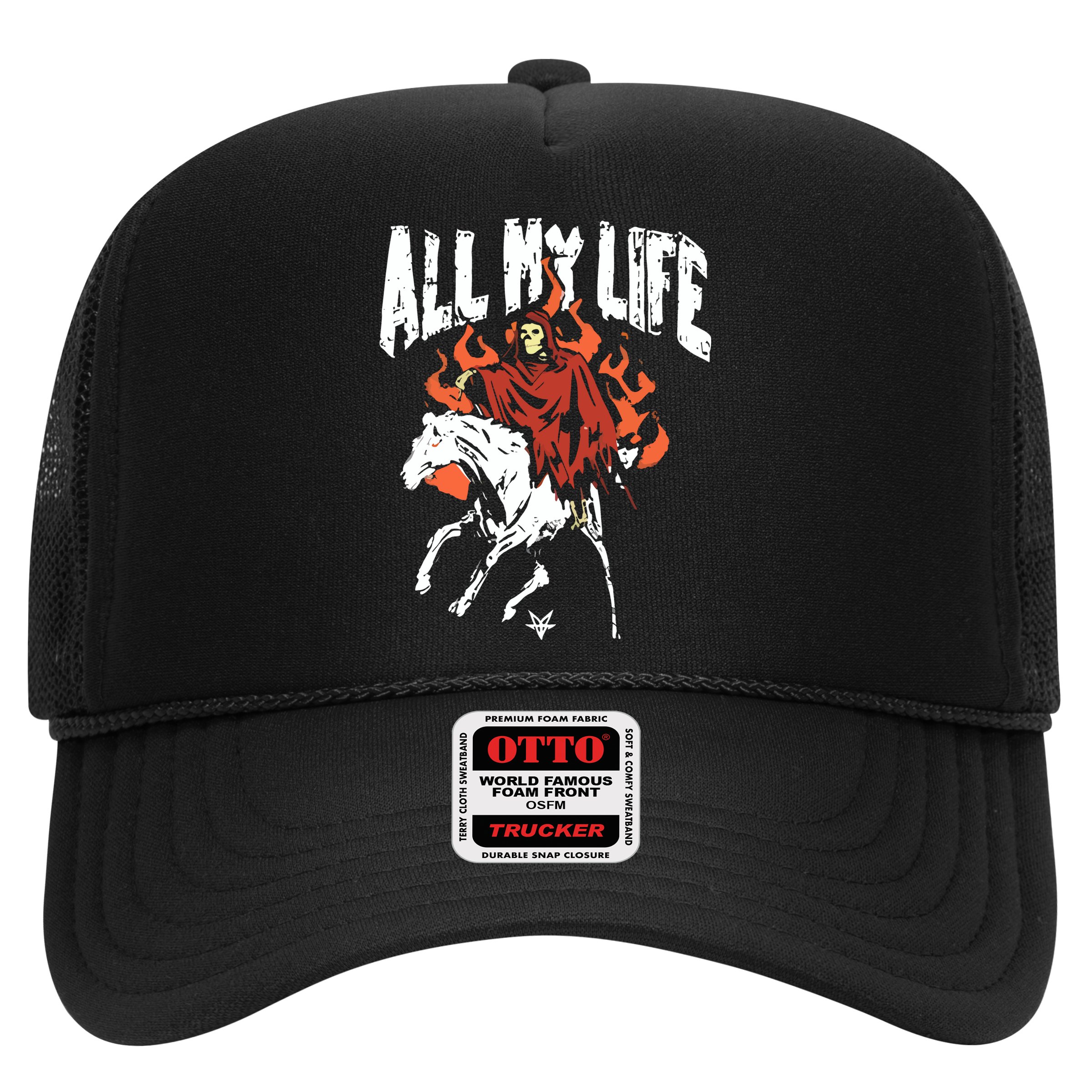 Fallinginreverse Reaper Horse Hat
