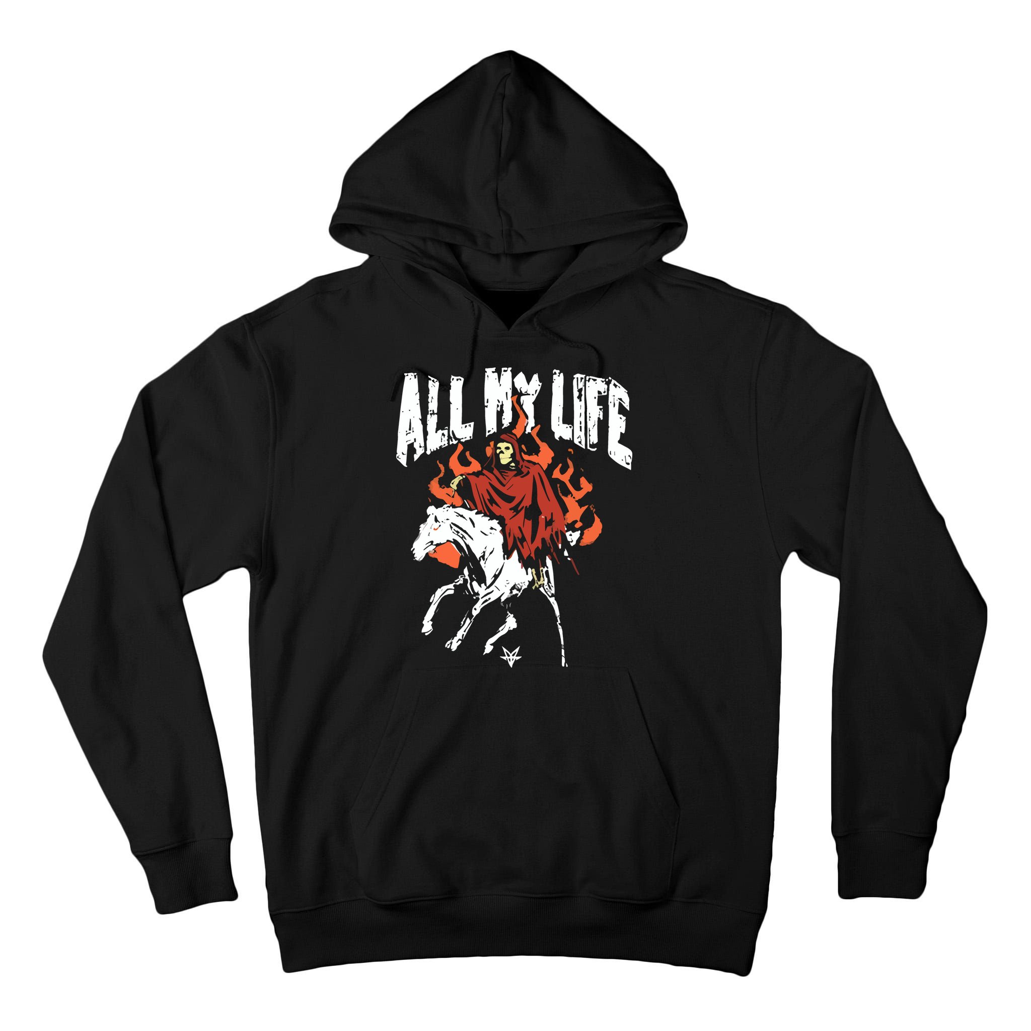 Fallinginreverse Reaper Horse Tall Hoodie