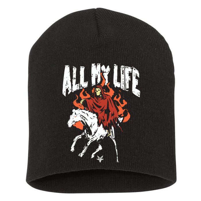 Fallinginreverse Reaper Horse Short Acrylic Beanie