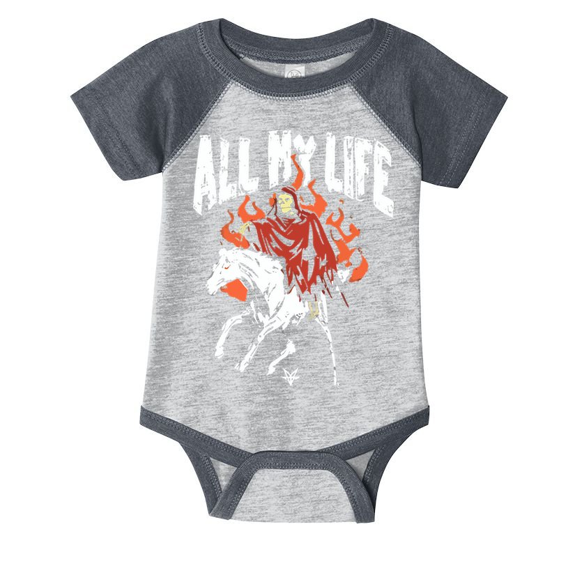 Fallinginreverse Reaper Horse Infant Baby Jersey Bodysuit